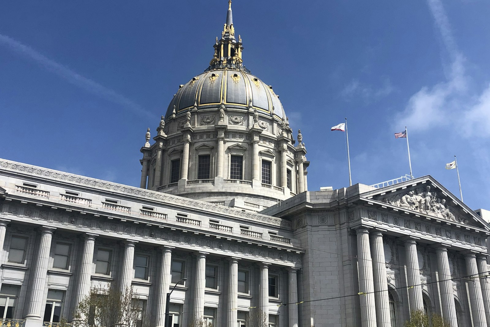 Domed civic building with columns